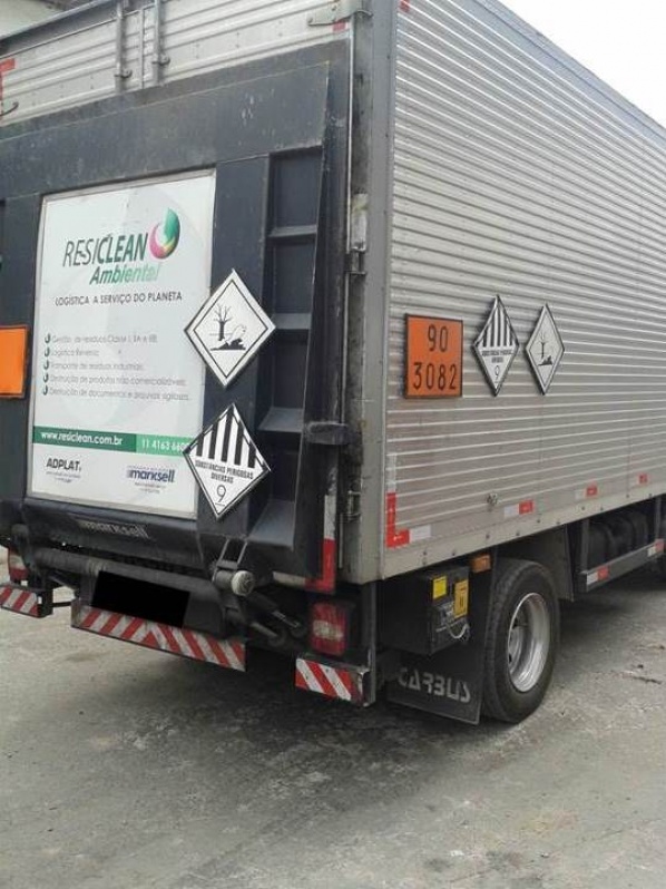 Transporte de Resíduos Perigosos em Franco da Rocha - Transporte de Resíduos